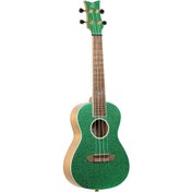 Resim Ortega Element Series Concert Ukulele (Metallic Green Ruel) 