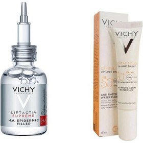 Resim Vichy Liftactiv Supreme H.a Epidermic Filler Serum 30ml + Uv Age Daily Spf 50 15ml 