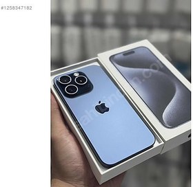 Resim Apple iPhone 15 Pro İkinci El YD | 128 GB | Mavi 