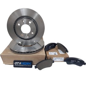 Resim Peugeot 208 (2012-2020) Ön Fren Balata ve Disk Takımı (Orijinal) 
