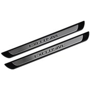 Resim Opel Combo C Krom Kapı Eşik Koruması Exclusive Line2001-2011 2 Parça 