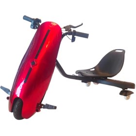 Resim Citymate Drift Car Elektrikli Kaykay Hoverboard Kırmızı Kasa 