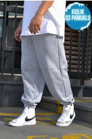 Resim BSBSPOR Yazlık Bol Salaş Lastikli Paça Eşofman Altı Jogger Oversize Unisex Bol Kalıp 