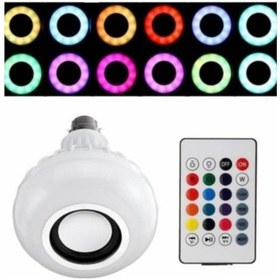Resim 12 W Uzaktan Kumandalı Bluetooth Hoparlör Rgb Led Ampul 