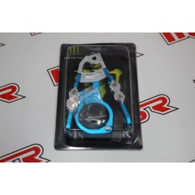 Resim DARDEREMOTOR HALAT KISKACI ALÜMİNYUM MAVİ UNİVERSAL A Kalite 