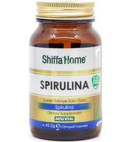 Resim Shiffa Home Spirulina Kapsül 720 Mg 60 Kapsül 