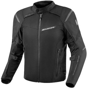 Resim Shima Rush 2.0 Korumalı Motosiklet Montu Siyah 