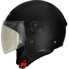 Resim Ncr Air Çenesiz Mat Siyah Kask 