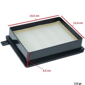 Resim icanPARES Grundig Uyumlu Vcc 6670a Elektrikli Süpürge Hepa Filtre 