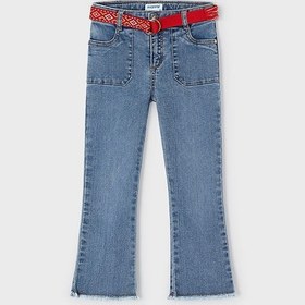 Resim Mayoral Yazlık Kız Denim Pantolon Mavi - Mavi / 2 Yaş 