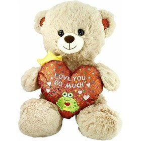 Resim Pjh2323 Peluş Kalpli Ayı Love You 30 Cm 