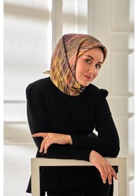 Resim Silk Home Twill İpek Eşarp 11484-19 Yağ Yeşili, Küf Yeşili, Pudra, Taba, Lacivert 
