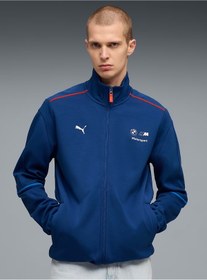 Resim Puma BMW MMS Sprtswr MT7 Trck Jkt 634875 Erkek Eşofman Üstü MAVİ 