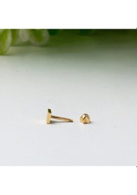 Resim 14 Ayar Altın Kare Tragus Küpe Kphsy14k22490 