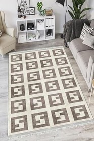 Resim Patchwork Westa Kaymaz Tabanlı Yıkanabilir Antibakteriyel Dijital Baskı Patchwork Halı Kilim, PW-8081A-WST-80X400 