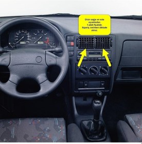 Resim Vw Polo Classic 96-99 Orta Konsol Havalandırma Izgarası 6K0819755 