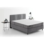 Resim Yataş Bedding Wool Sense Yatak - Baza - Başlık Set - Koyu Gri 