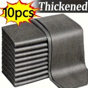 Resim 10 adet Yeniden Kullanılabilir Sihirli Temizlik Bezleri, Polyester Non-Kumaş, Çiziksiz Pencere Havluları Araba Detayları, Mutfak ve Banyo Kullanımı için, Su Gidermez Bezler Oturma Odası, Yatak Odası ve Mutfak Temizliği için, Araba Temizlik Bezleri | Çok Fonksiyonlu Bezler | Çiziksiz Finis 