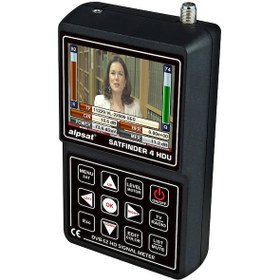 Resim Alpsat Satfinder 4 Hdu Hd Ultra 3.5" Lcd Ekranlı Uydu Yön Bulucu 