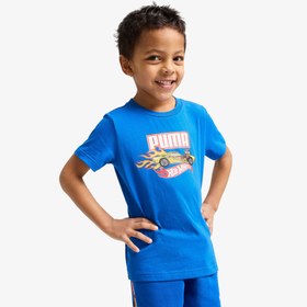 Resim Puma X Hot Wheels Çocuk Lacivert T-Shirt 