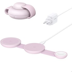 Resim Anker Maggo 3In1 Kablosuz Katlanir Şarj Ci̇hazi Pembe 