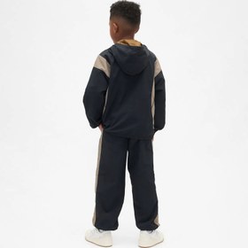Resim Gap Logo Jogger Çocuk Siyah Eşofman Altı 