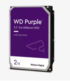 Resim Genel Markalar 2TB WD Purple SATA 6Gb/s 64MB DV 7x24 WD23PURZ 