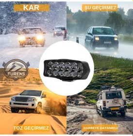 Resim 12 Led Motosiklet Farları Parlak Beyaz Işık 15000 Lümen Led Scooter Spot Işığı Motosiklet Sis Lambası 