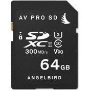 Resim Angelbird 64Gb Av Pro V90 Sd Hafıza Kartı (300Mb/S) (Avp64Sdmk2V 