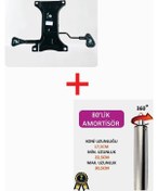 Resim Cemre Ticaret Çift Kollu Mekanizma+80'lik Krom Amortisör 