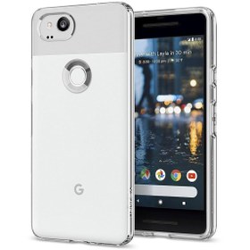 Resim Spigen Pixel 2 ile Uyumlu Kılıf Liquid Crystal 4 Taraflı Koruma 