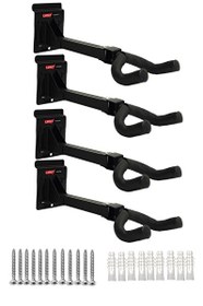 Resim Lastvoice GDS-444 (4X) Gitar Duvar Askısı Standı Aparatı (4'lü Paket) 