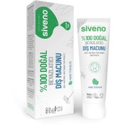 Resim Siveno %100 Doğal Yetişkinler İçin Beyazlatıcı Nane Ferahlığı Florürsüz Diş Macunu 65 g 