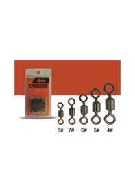 Resim Captain 5195 Fırdöndü Rulmanlı Crane 100'lü Paket Black Nikel 5 