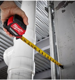 Resim Milwaukee Manyetik Şerit Metre 5 Mt Stud 4932471626 