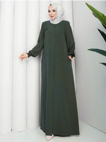Resim moda asmila Özel Günler İçin Terletmez Ferace Broş Hediyeli 