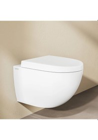 Resim 86-003r009 VitrA Sento Klozet Kapağı, Yavaş Kapanır Diğer 