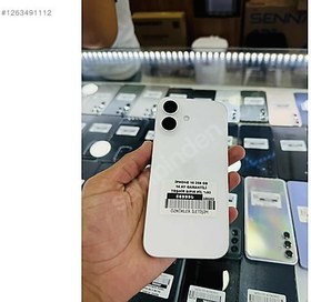 Resim Apple iPhone 16 İkinci El TR | 256 GB | Beyaz 