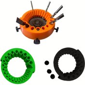 Resim 1 adet/2 adet Yüksek Performanslı Matkap Ucu Bileyici ve Taşlama Aksesuarı - 2-13mm Kapasite, 125mm Devasa Bıçak Açısı Taşlama Makinesi Elektrikli Matkaplar için, Dayanıklı Plastik Yapı, Elektrik Gerektirmez, Matkap Uçları Bileme ve Taşlama için Mükemmel, Elektrikli Araçlar için Bileme Makineleri 
