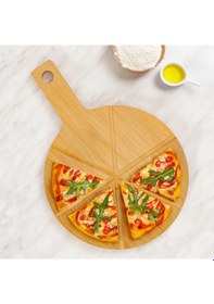 Resim Benante Bambu Yuvarlak Kesme Tahtası - 33 Cm X 23 Cm Bambu 