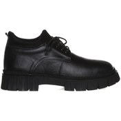 Resim Aeropostale Siyah Erkek Deri Sneaker KHARGA Aeropostale