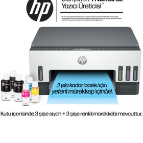 Resim HP 6UU46A Smart Tank 720 WIFI Mürekkep Püskürtmeli Çok Fonksiyonlu Yazıcı 