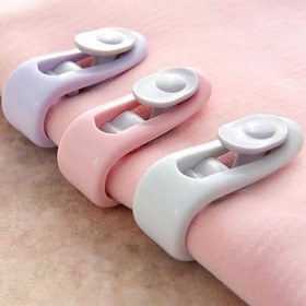 Resim 12 Adet Mandallı Yorgan Battaniye Sabitleme Nevresim Tutucu Klips 