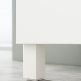 Resim Tv sehpası, beyaz-koyu gri, 120x42x48 cm, LAPPVIKEN, STUBBARP 