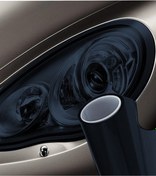 Resim Far Stop Filmi Folyosu Kaplama Kaliteli 30Cm*10Mt Açık Siyah 