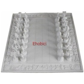 Resim Polyester Yunan Mitolojik Satranç Seti Hyk663 