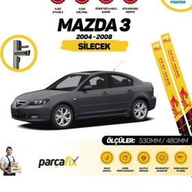 Resim Mazda 3 Hb / Sedan İnwells Ön Muz Silecek Takımı 2004-2008 