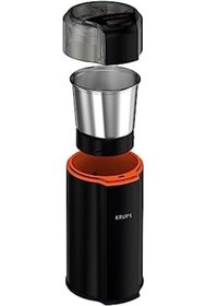 Resim Mena Rise BrfShp Krups Silent kahve ve baharat öğütücü, çıkarılabilir kase, 12 fincan, kullanımı kolay, 5 kat 