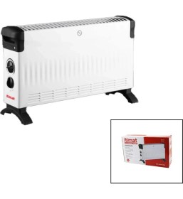 Resim Marsilyan Itimat CH-2020UM Küçük Boy Konvektör Isıtıcı - Soba Elektrikli Turbo Isıtma 3-Kademe Isı Ayarlı TERMOSTAT=750-1250-2000W (K95) 