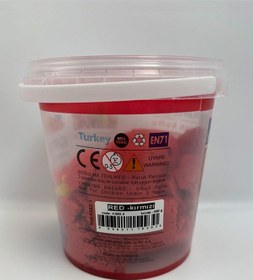 Resim Kinetik Kum Kırmızı Renk 500 Gr Kırmızı 